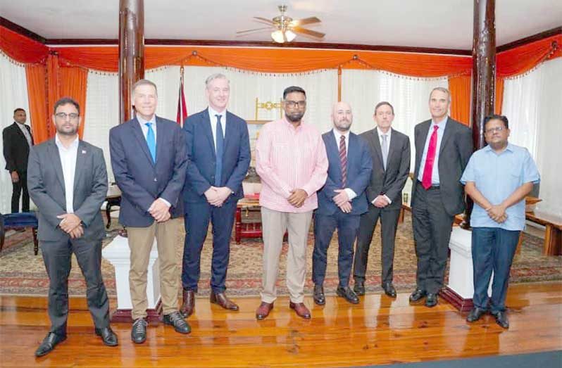 Executives of the National Milling Company (NAMILCO) on Tuesday met with President, Dr Irfaan Ali; Senior Minister in the Office of the President with Responsibility for Finance, Dr Ashni Singh and Minister of the Public Service, Government Efficiency, and Implementation, Zulfikar Ally, to discuss their investment plans for the company and shared their vision for future expansion
