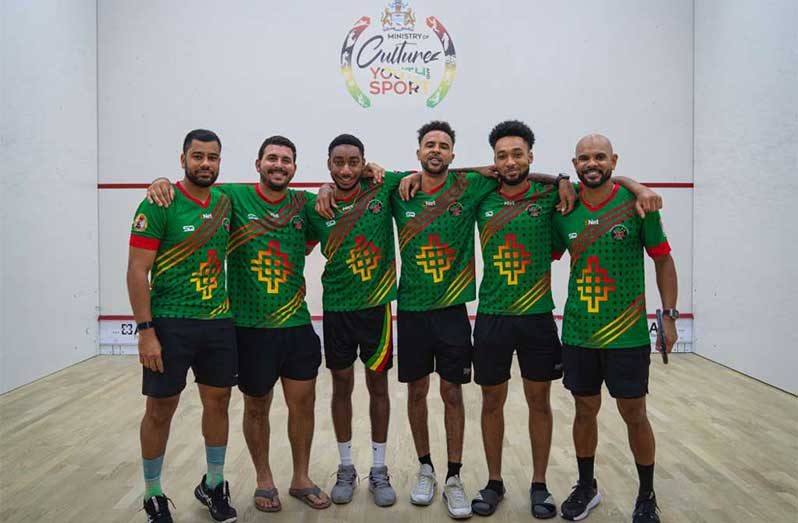 Guyana’s men’s team won the team title