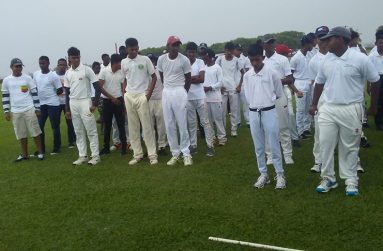 Participating teams at the launching on Saturday