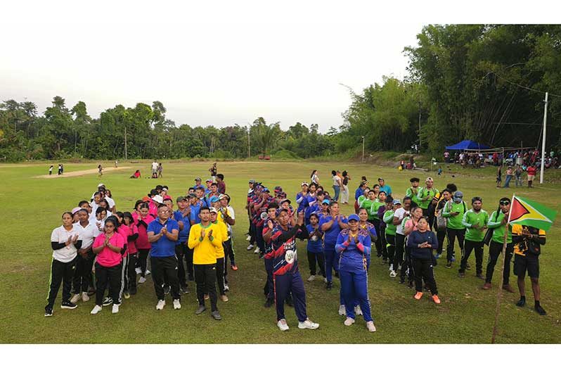 The tournament featured a 10-over hardball cricket competition for males and a five-over-a-side softball competition for females