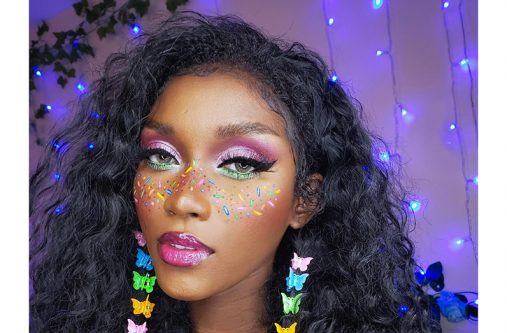 A cosplayer, Tenisha uses makeup to replicate different characters