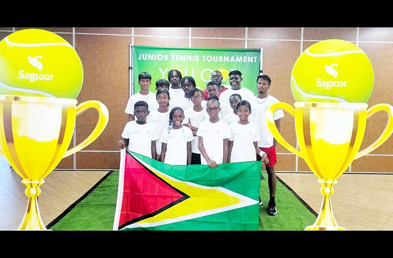 Rebel Tennis Club representing Guyana at Junior Tournament in Trinidad ...