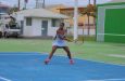Action from the Guyana Tennis Association (GTA) Novice Championships