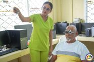 The eye care service provided is part of the government's ongoing efforts to enhance healthcare services across Guyana