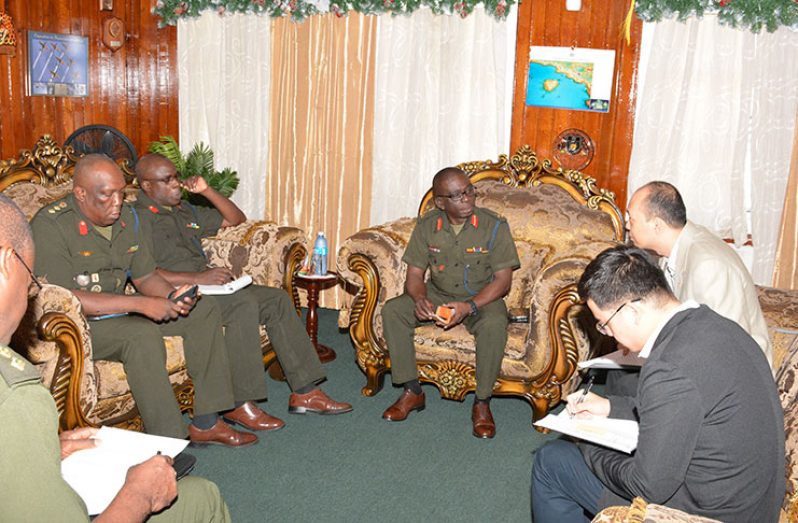 GDF to receive Chinese military delegation - Guyana Chronicle