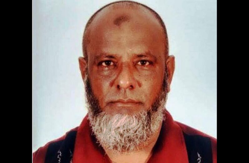 The missing 56-year-old food vendor, Saeed Hamid