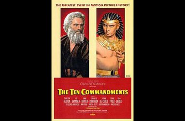 “The Ten Commandments” – directed by Cecille B. DeMille, Paramount Pictures (1959); source: Wikipedia