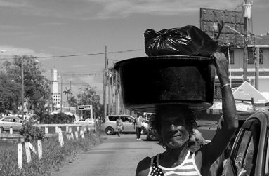Photography by Aiesha Scottland entitled The Weight.