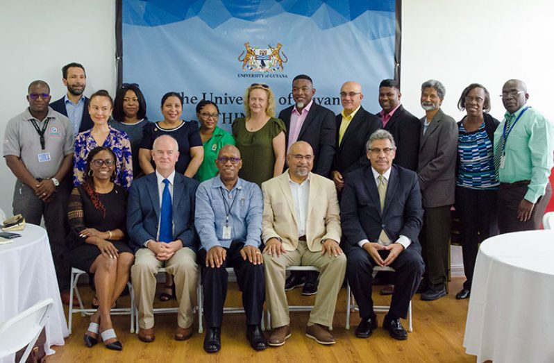 Founding members of the Think Tank initiative (Delano Williams photo)