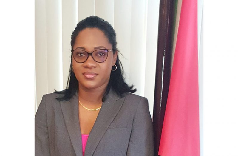 Permanent Secretary of the Ministry of Labour, Ms. Mae Thomas