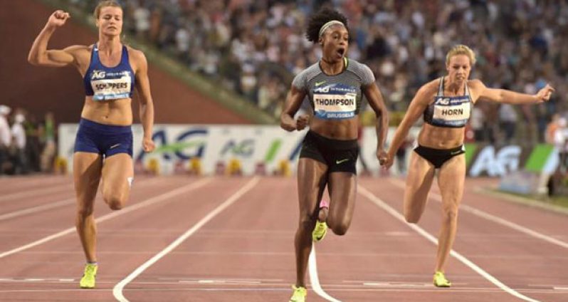 Thompson seals sprint supremacy on golden night in Brussels