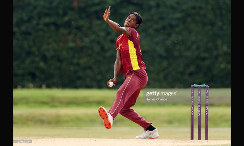 Under 19 pacer  Isai Thorne bagged  6-36 from 12 overs