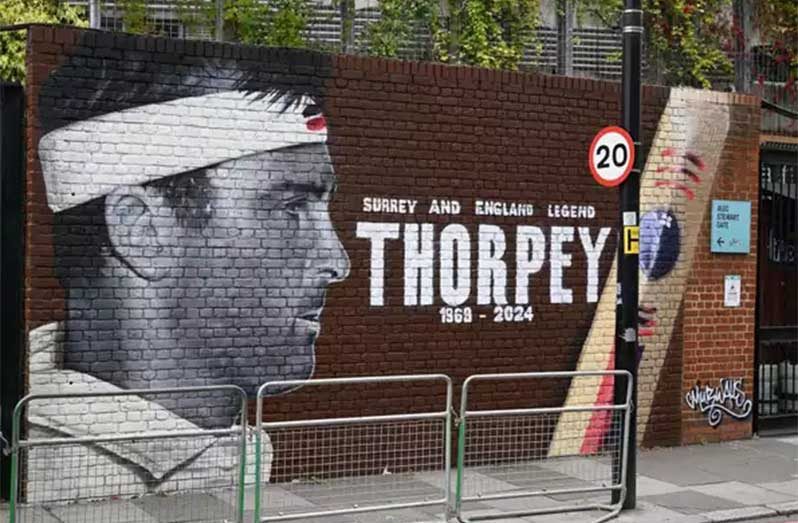"A Day for Thorpey will be held at the Kia Oval Cricket Ground, London, in support of mental health charity, Mind, on what would have been Graham's 56th birthday", Surrey said.