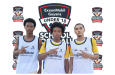 Eric Stephens, Isaiah Daniels and Riley Ketwaroo (right) were on target as Three Mile Secondary secured a group-stage berth in the ExxonMobil Guyana U18 Schools Football competition
