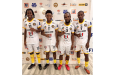 Western Tigers goal scorers Jamal Fraser, (13th) Hakeem Legall (38th) Michael Oie (72nd) and Rondel Peters, (87th)