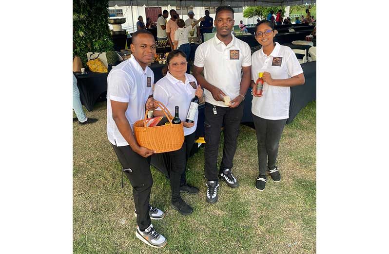 Timothy Faussett and some of his employees