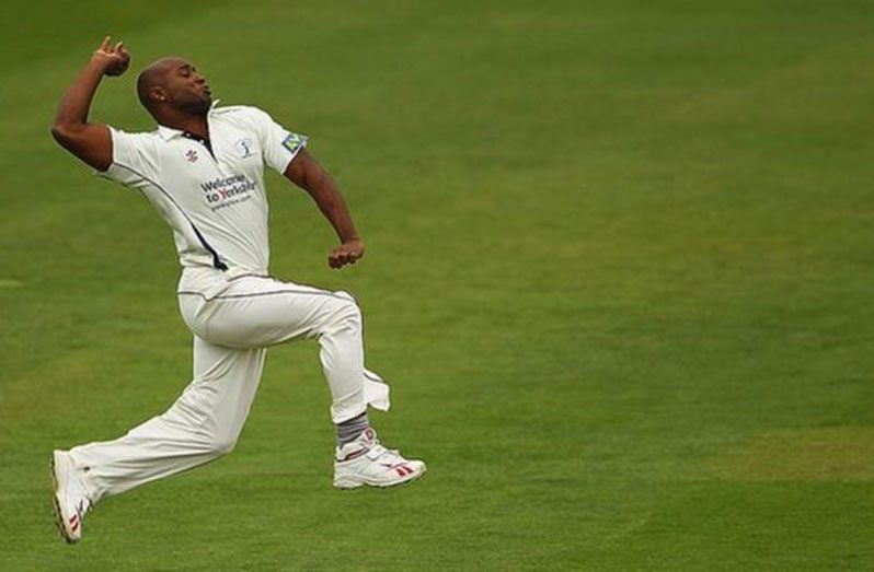 Yorkshire was the first overseas team Tino Best played for in 2010