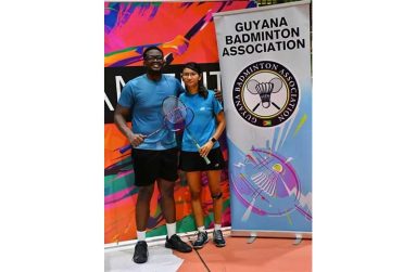 Top performers! Akili Haynes (left) and Priyanna Ramdhani