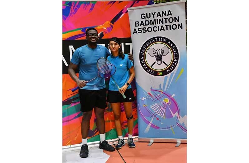 Top performers! Akili Haynes (left) and Priyanna Ramdhani