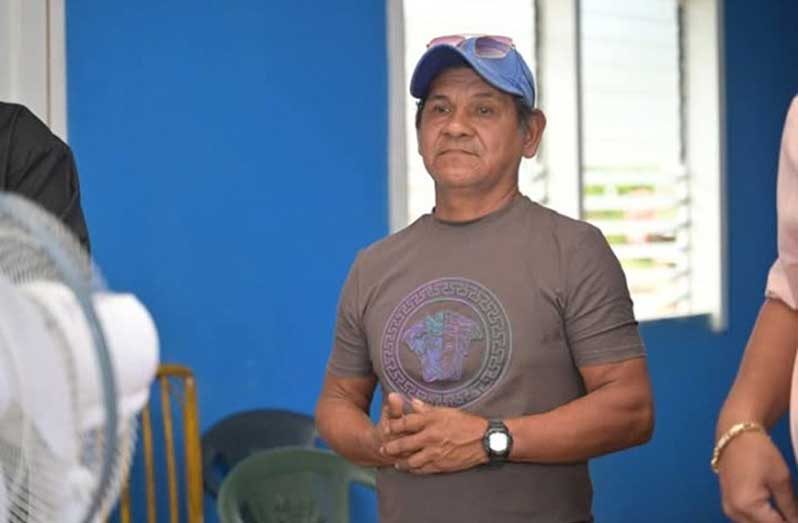 Toshao John Hernandez- Bumbury Village (Region One)