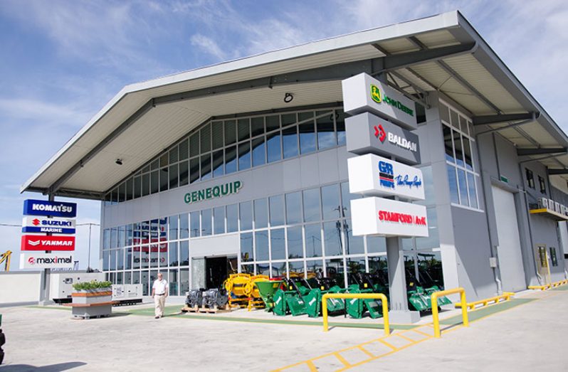 Genequip S Investment Shows Confidence In Local Economy Says Finance Minister Guyana Chronicle