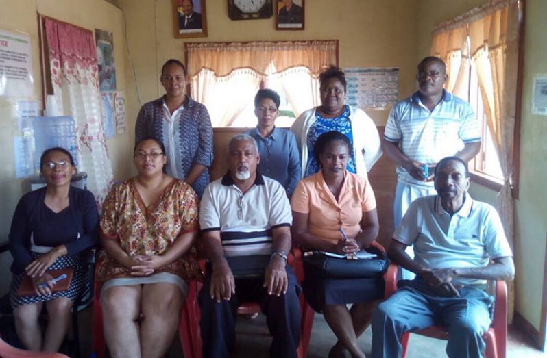 Members of the Lethem Town Week Planning Committee