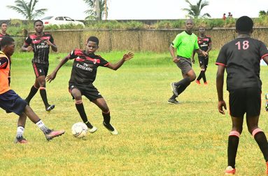 GUYOIL Tradewind Tankers schools football league action continues today