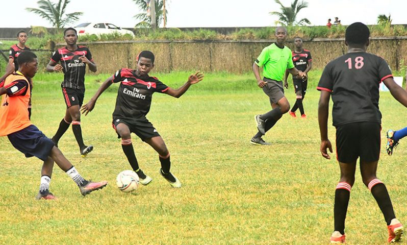 GUYOIL Tradewind Tankers schools football league action continues today