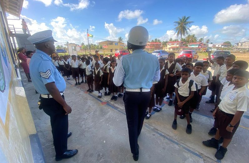 Traffic education initiatives were widespread and schools were not left out