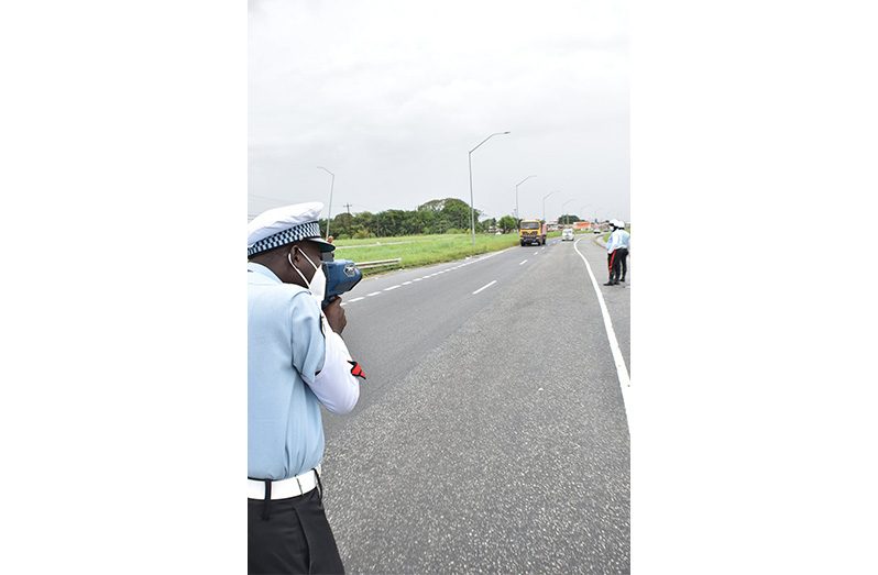 Speeding remains the most prevalent offence on Guyana’s roads