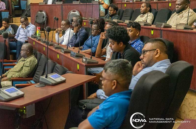 In observance of Cybersecurity Awareness Month, the National Data Management Authority (NDMA) conducted its annual cybersecurity training sessions for public sector employees at the Arthur Chung Conference Centre