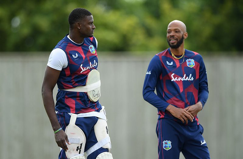 Jason Holder and Roston Chase