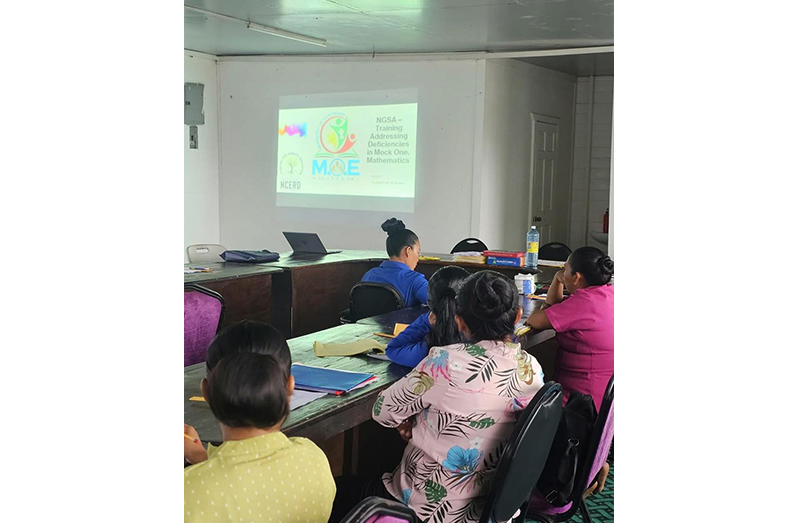 The sessions, conducted through NCERD, focused on equipping teachers with practical strategies across core subject areas, including Mathematics, English Language, Social Studies and Science