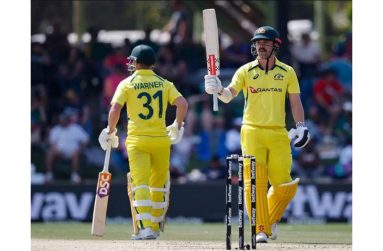 Travis Head and David Warner added another big stand to their opening partnership  •  AFP/Getty Images.