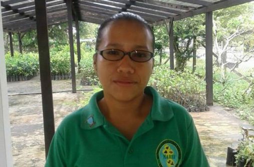 NAREI Crop Extension Officer, Trisha Williams
