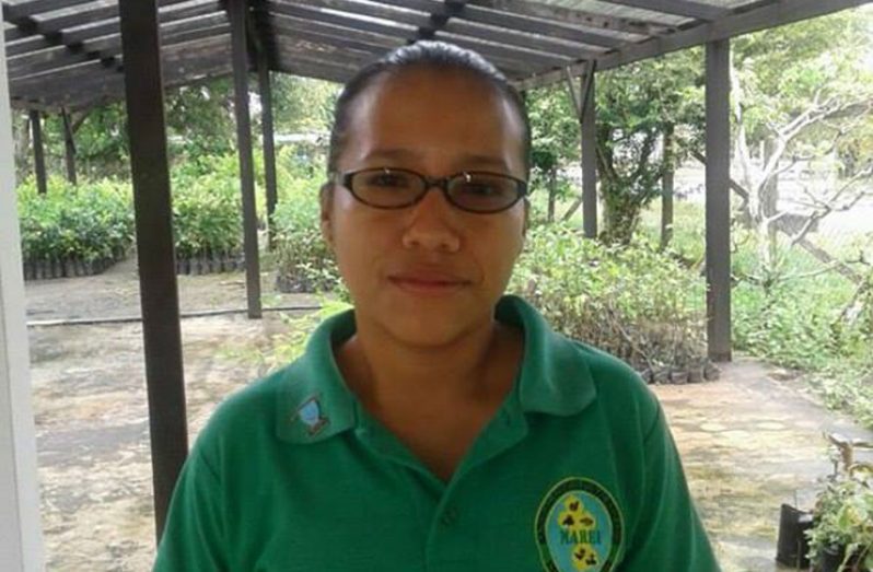 NAREI Crop Extension Officer, Trisha Williams