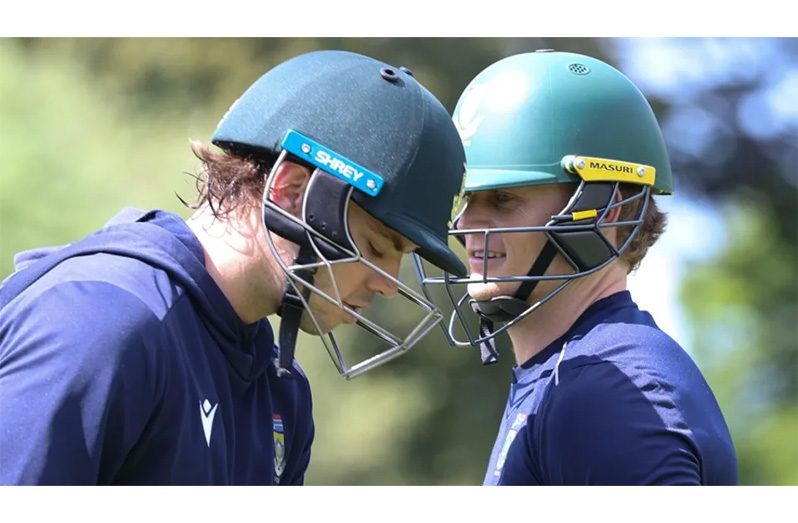 Mark Boucher picked Tristan Stubbs and Ryan Rickelton as batters to watch out for•ICC/Getty Images)
