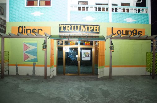 The Triumph Bar and Lounge on Barrack Street, Kingston