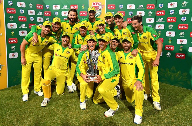 Four T20I series in a row for Australia. (Getty Images)