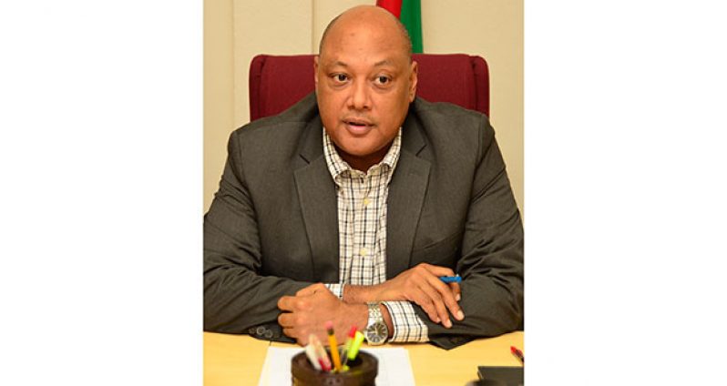 Minister of Natural Resources Raphael Trotman