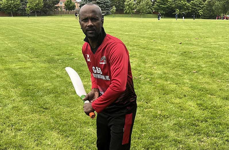 Troy Gobin’s unbeaten 72 off 49 balls, was laced with four fours and three sixes