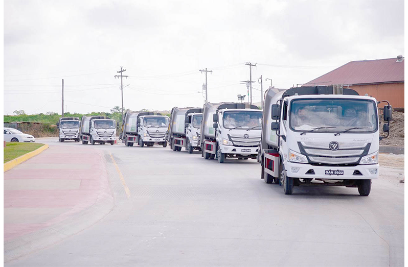 The regional administration of Region Two (Pomeroon-Supenaam) will boost its solid-waste management efforts with 10 new garbage compactor trucks that were acquired from the Ministry of Local Government and Regional Development