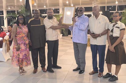 Chief Education Officer, Saddam Hussain, on Sunday evening, presented a plaque cementing the new name of the Tutorial High School