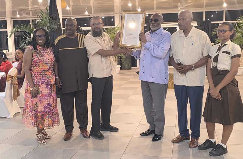 Chief Education Officer, Saddam Hussain, on Sunday evening, presented a plaque cementing the new name of the Tutorial High School