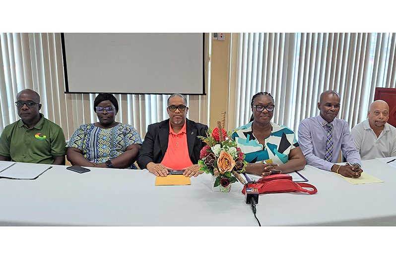 Tyrone Smith, Kenisha Headley, Niall Stanton, Sheryl Hermonstine, James Cole, Keith Campbell.