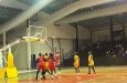 UG Trojans Player going for a lay-up in the One Guyana basketball Premier League