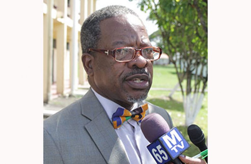 Principal and Vice-Chancellor of the University of Guyana (UG), Professor Ivelaw Lloyd Griffith