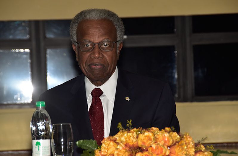 Distinguished Caribbean public servant Sir George Alleyne