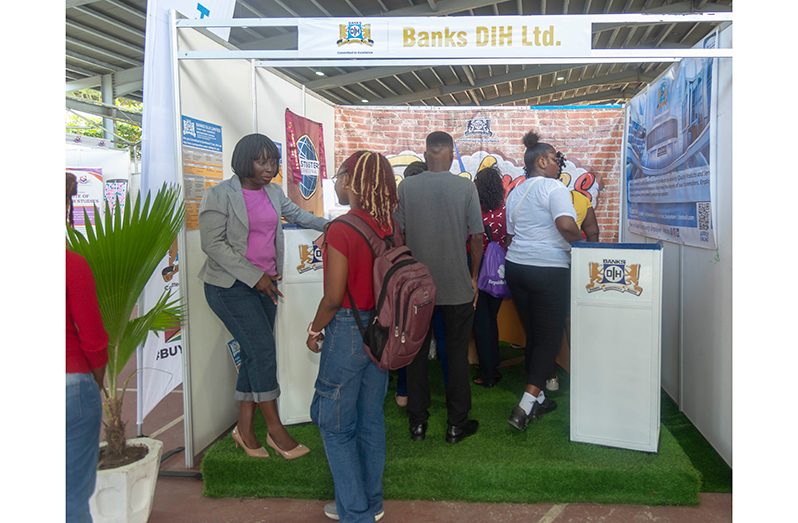 Banks DIH conducted on-the-spot interviews to fill the various vacancies (Japheth Savour photos)