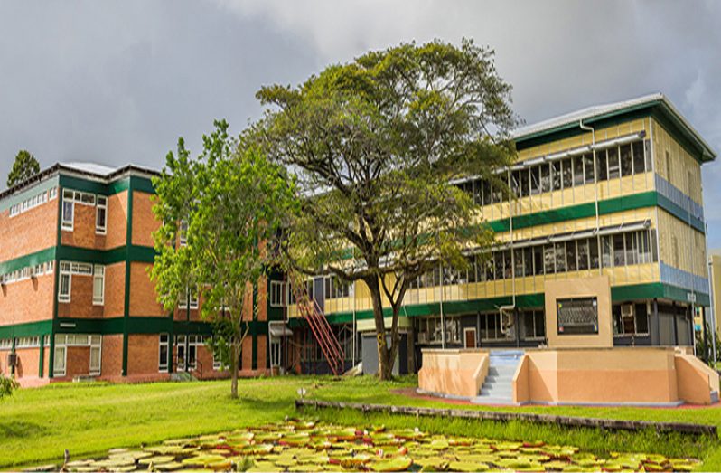 A section of the University of Guyana’s Turkeyen campus (File Photo)